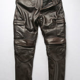 Horloy - Pu Leather Pants for Men - Sarman Fashion - Wholesale Clothing Fashion Brand for Men from Canada