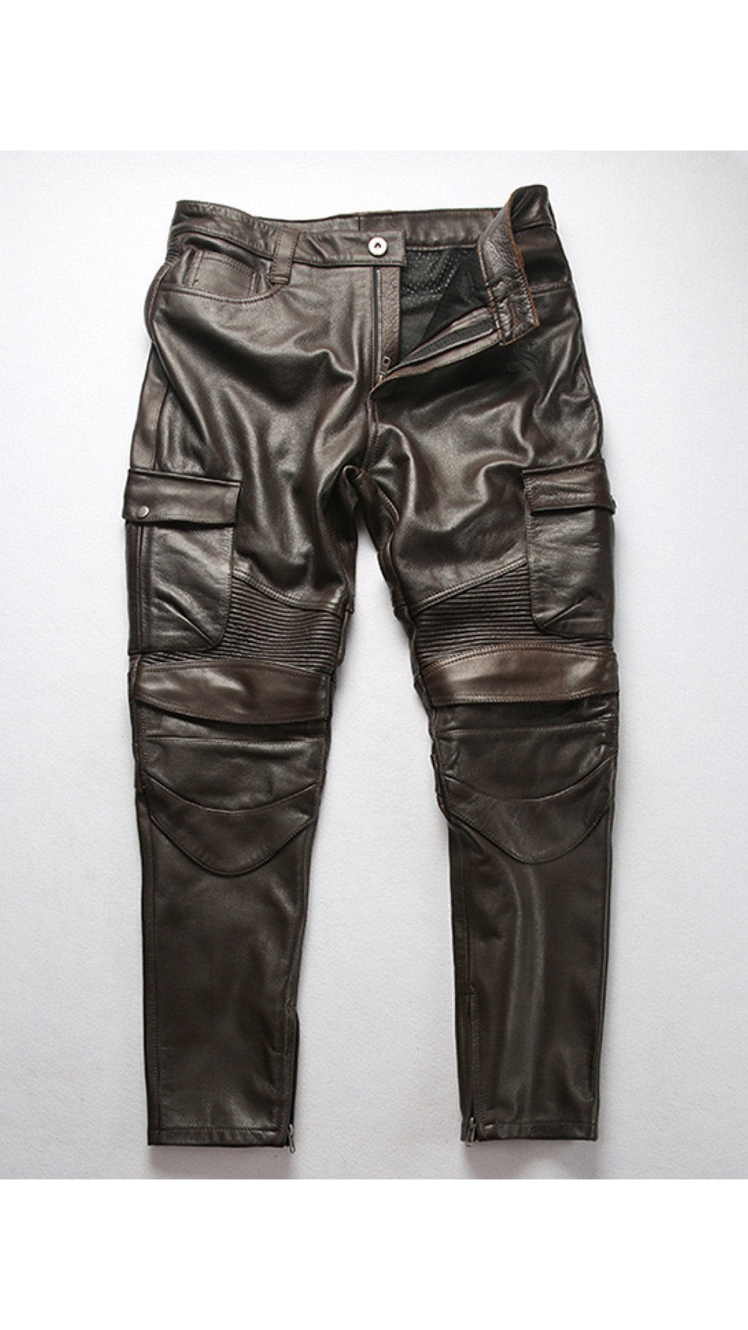 Horloy - Pu Leather Pants for Men - Sarman Fashion - Wholesale Clothing Fashion Brand for Men from Canada