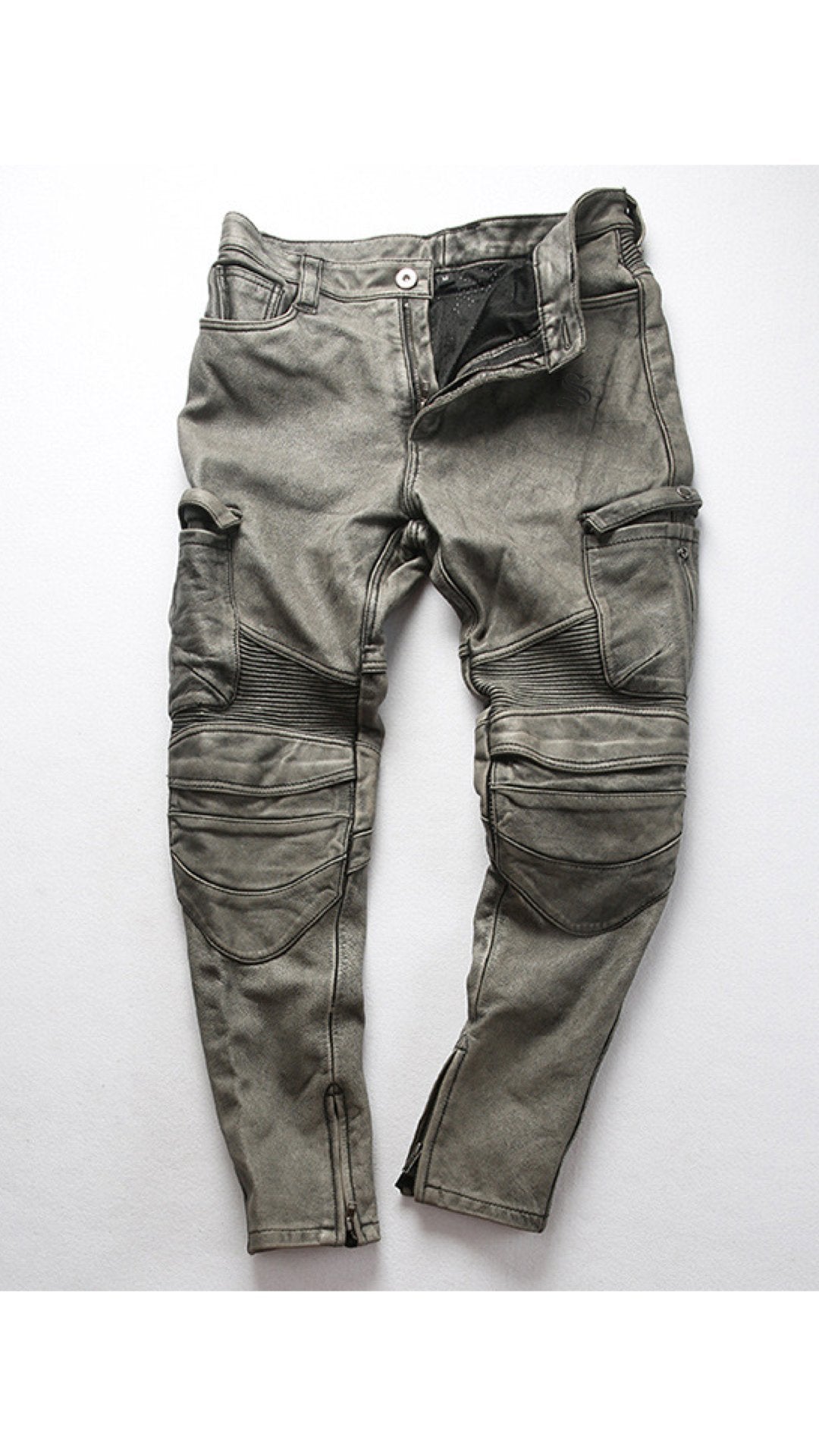 Horloy - Pu Leather Pants for Men - Sarman Fashion - Wholesale Clothing Fashion Brand for Men from Canada