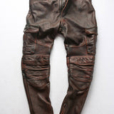 Horloy - Pu Leather Pants for Men - Sarman Fashion - Wholesale Clothing Fashion Brand for Men from Canada