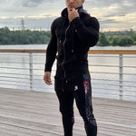 Irreproachable- Black Track Pant for Men (PRE-ORDER DISPATCH DATE 25 SEPTEMBER) - Sarman Fashion - Wholesale Clothing Fashion Brand for Men from Canada