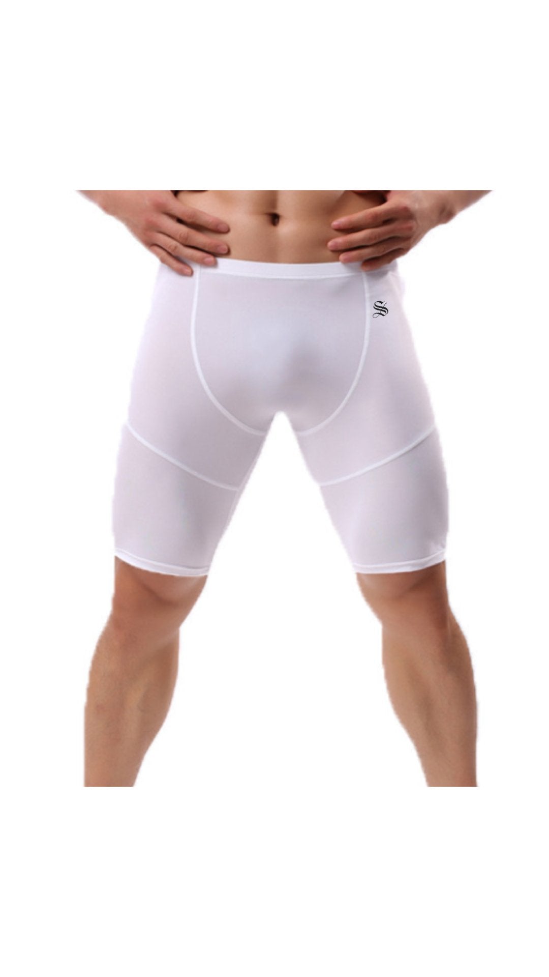 Juliano 2 - Leggings Shorts for Men - Sarman Fashion - Wholesale Clothing Fashion Brand for Men from Canada