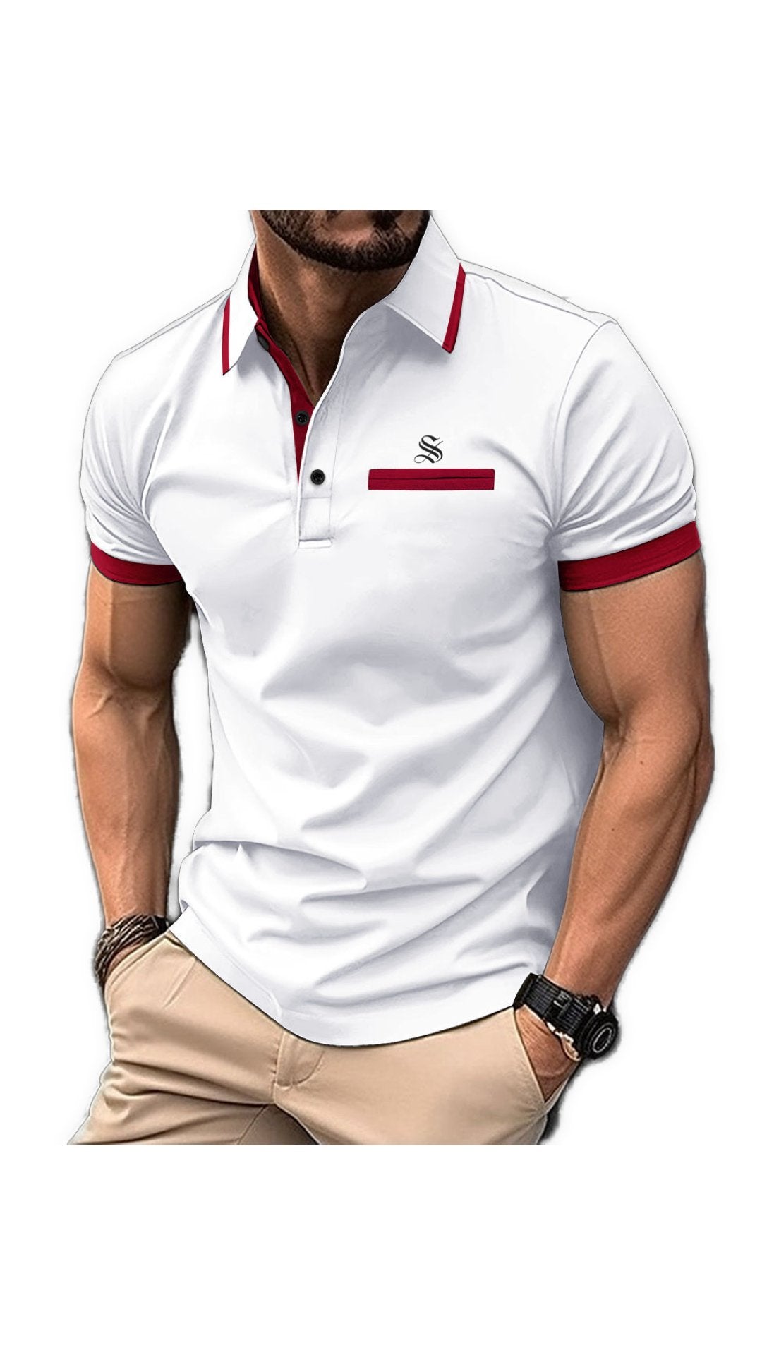 Kamenik - Polo Shirt for Men - Sarman Fashion - Wholesale Clothing Fashion Brand for Men from Canada