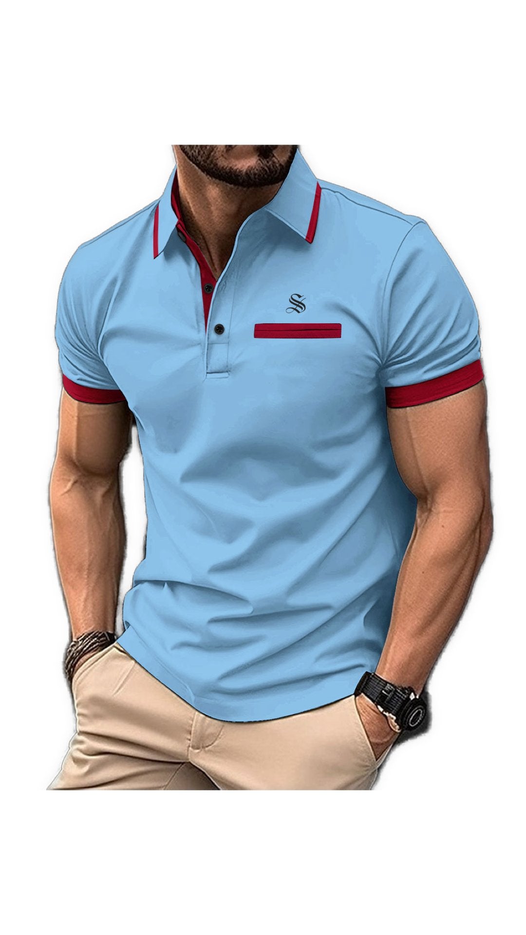Kamenik - Polo Shirt for Men - Sarman Fashion - Wholesale Clothing Fashion Brand for Men from Canada