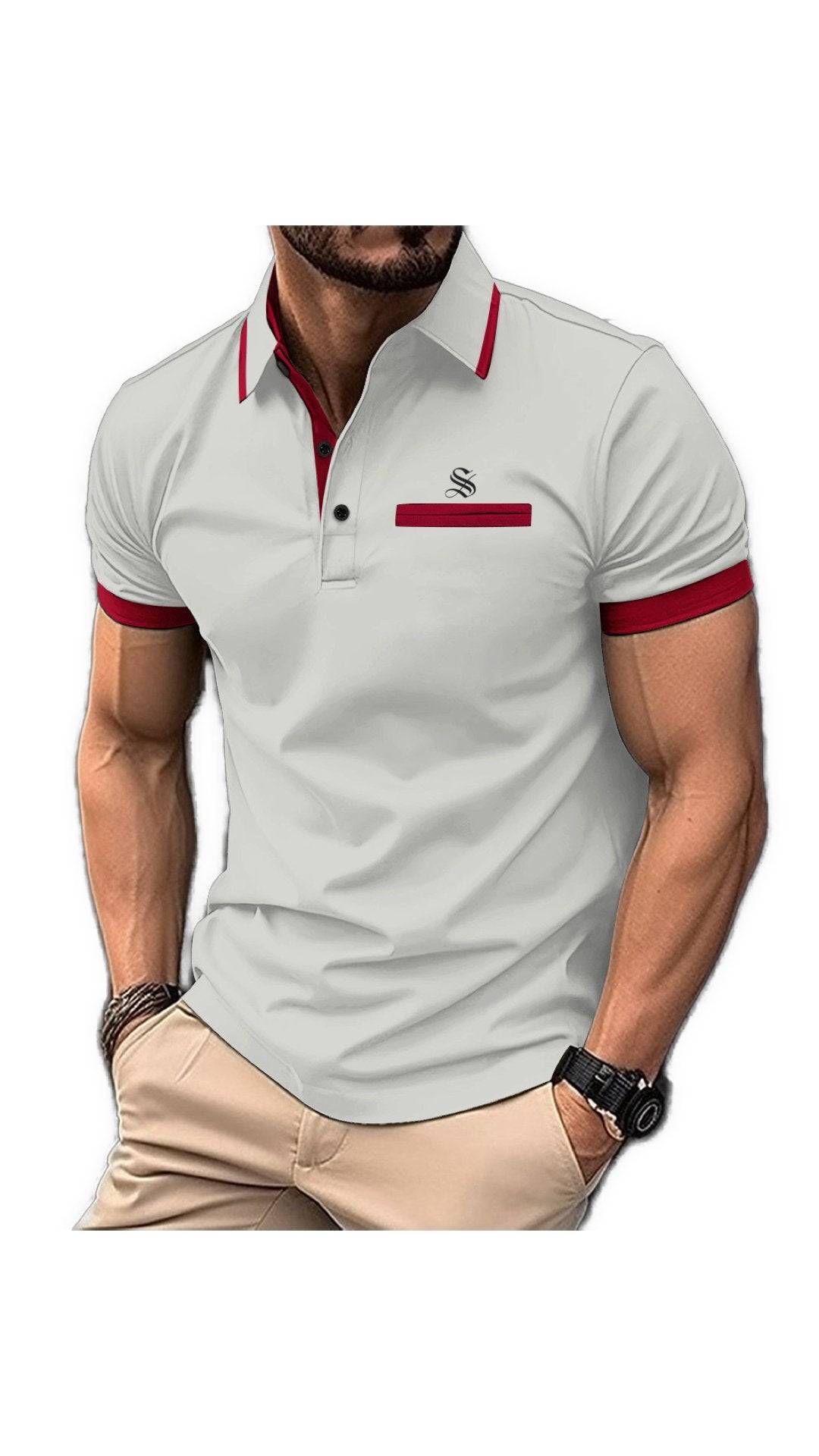 Kamenik - Polo Shirt for Men - Sarman Fashion - Wholesale Clothing Fashion Brand for Men from Canada