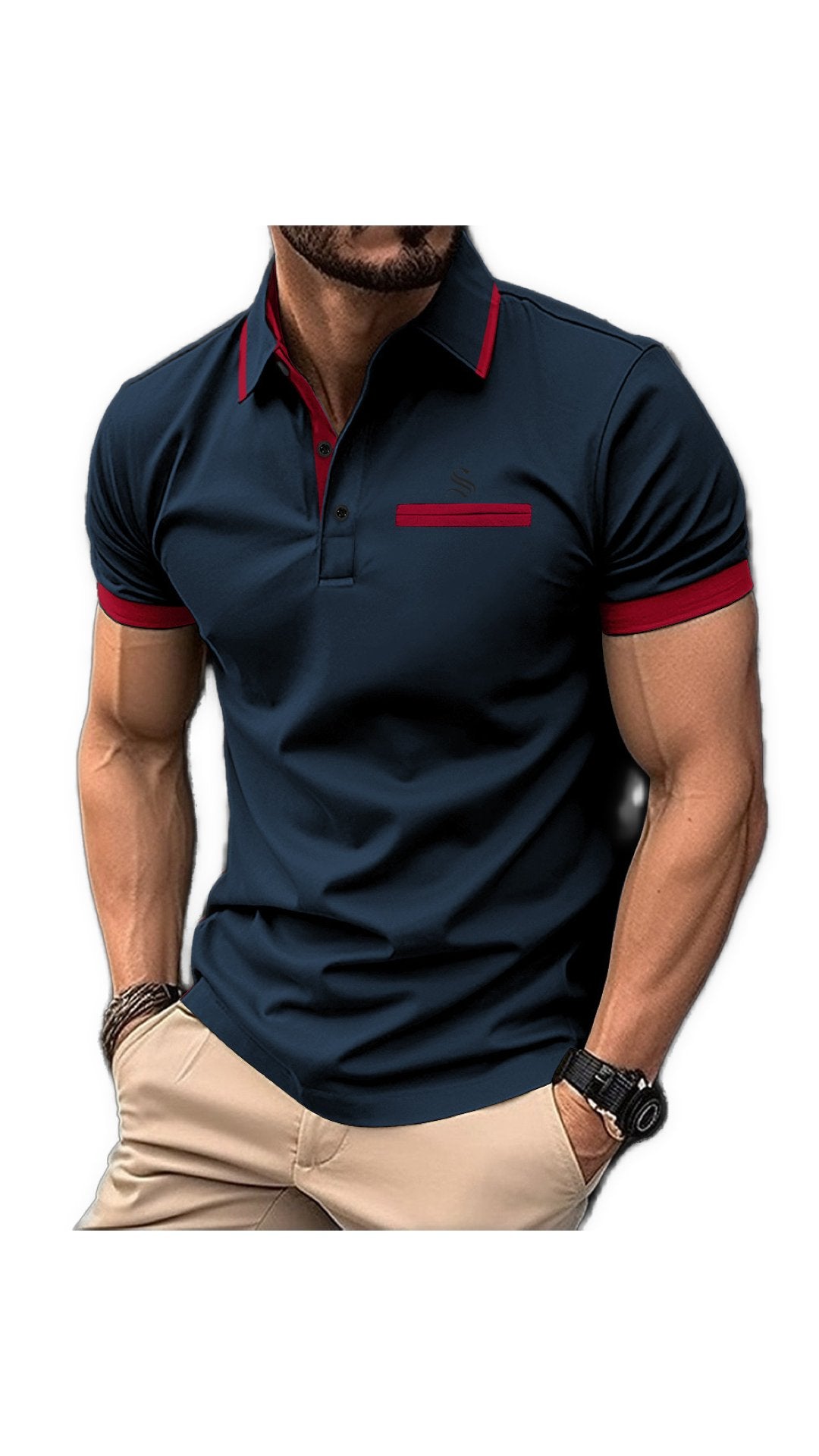 Kamenik - Polo Shirt for Men - Sarman Fashion - Wholesale Clothing Fashion Brand for Men from Canada