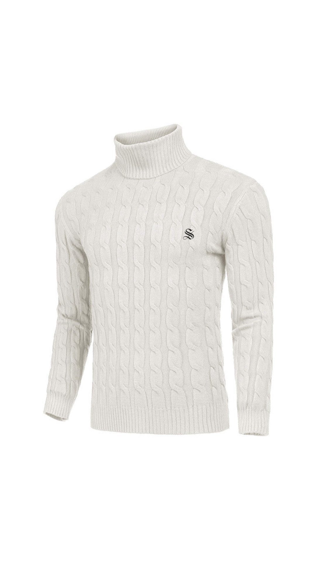 Kermes - High Neck Sweater for Men - Sarman Fashion - Wholesale Clothing Fashion Brand for Men from Canada