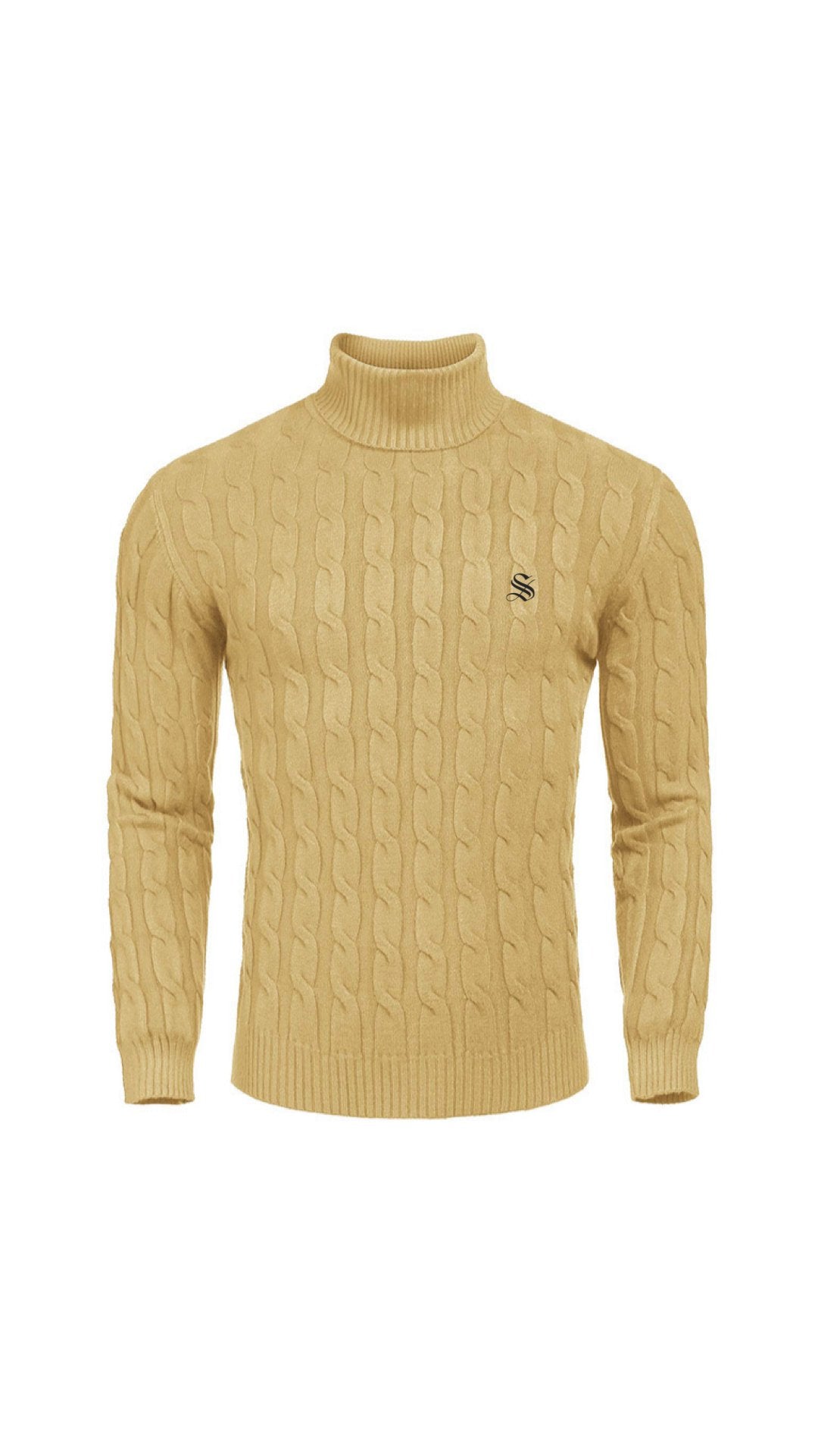 Kermes - High Neck Sweater for Men - Sarman Fashion - Wholesale Clothing Fashion Brand for Men from Canada