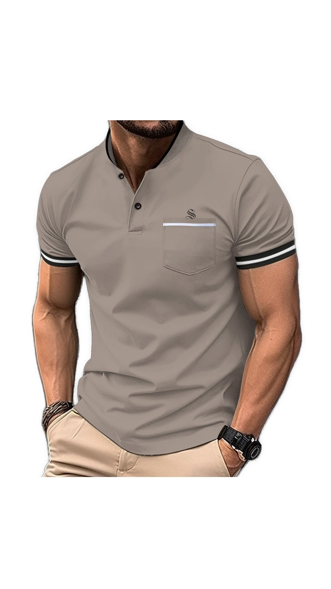Lejit 2 - Polo Shirt for Men - Sarman Fashion - Wholesale Clothing Fashion Brand for Men from Canada