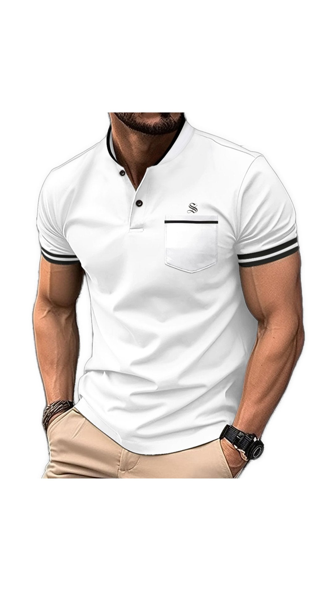 Lejit 2 - Polo Shirt for Men - Sarman Fashion - Wholesale Clothing Fashion Brand for Men from Canada