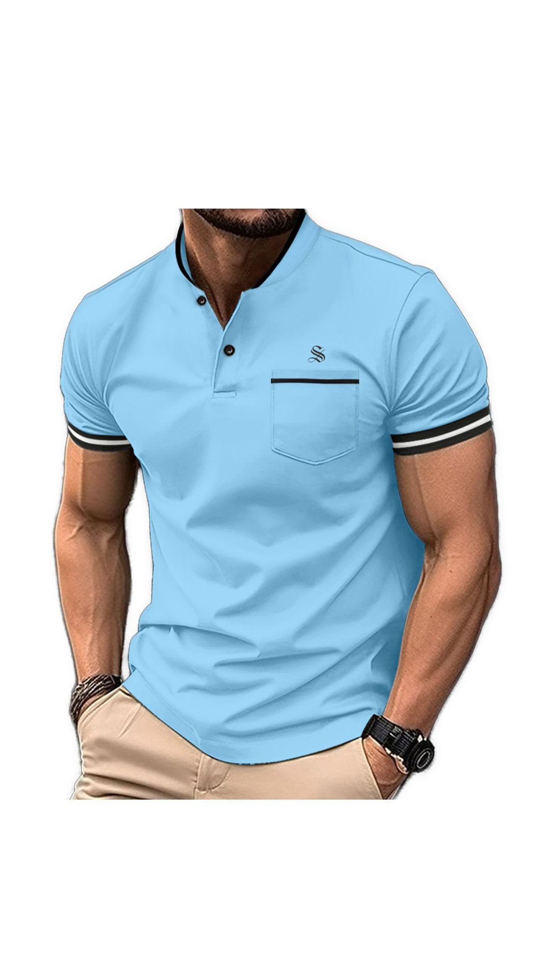 Lejit 2 - Polo Shirt for Men - Sarman Fashion - Wholesale Clothing Fashion Brand for Men from Canada