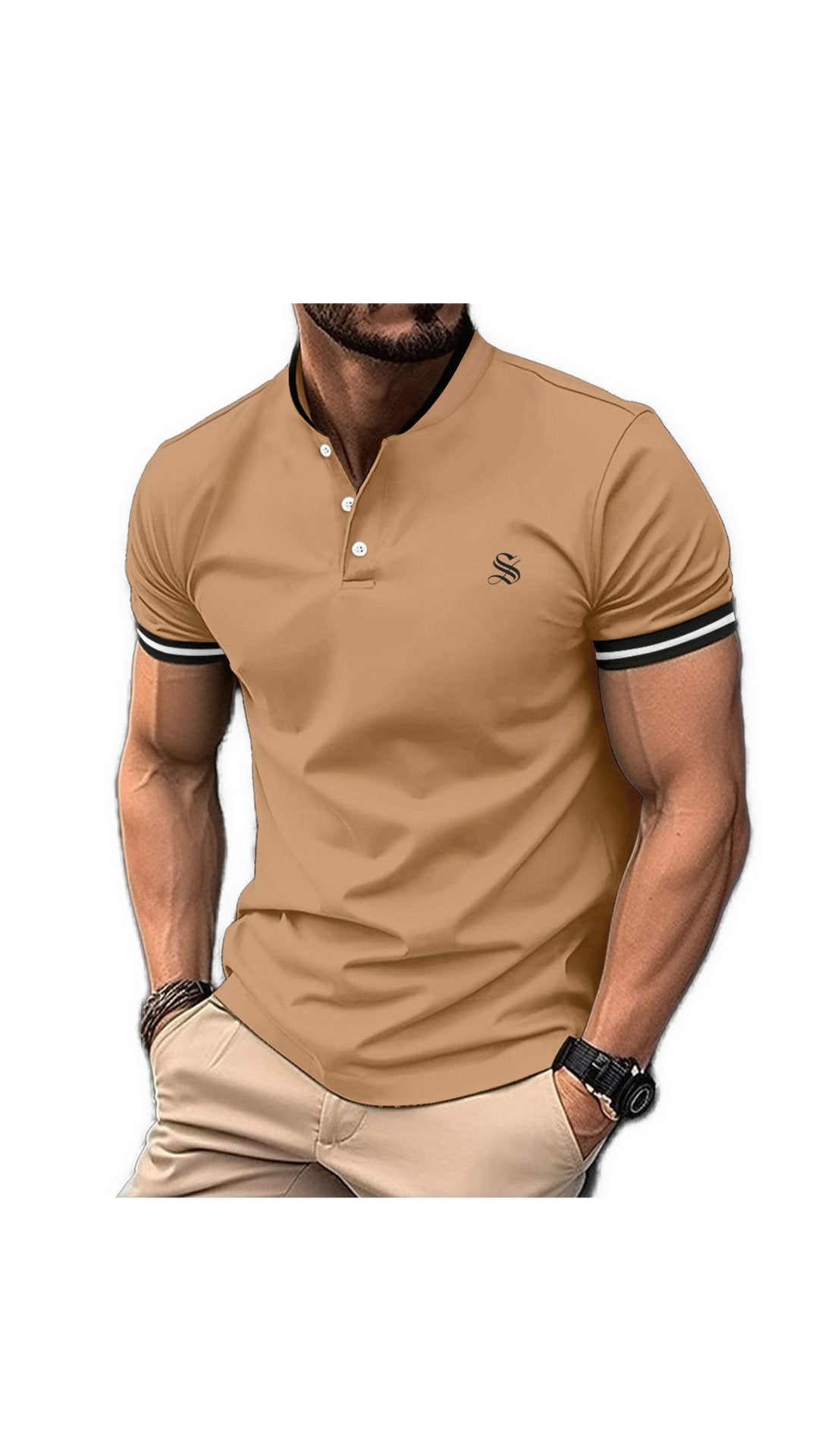 Lejit - Polo Shirt for Men - Sarman Fashion - Wholesale Clothing Fashion Brand for Men from Canada