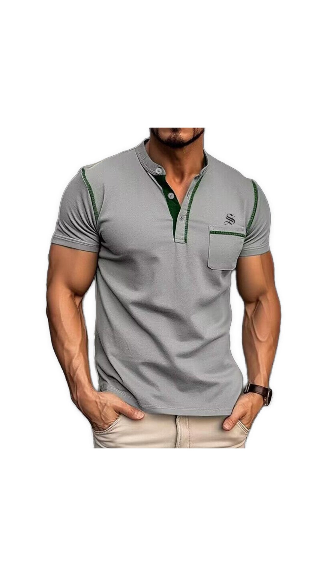 LookNice - T-Shirt for Men - Sarman Fashion - Wholesale Clothing Fashion Brand for Men from Canada
