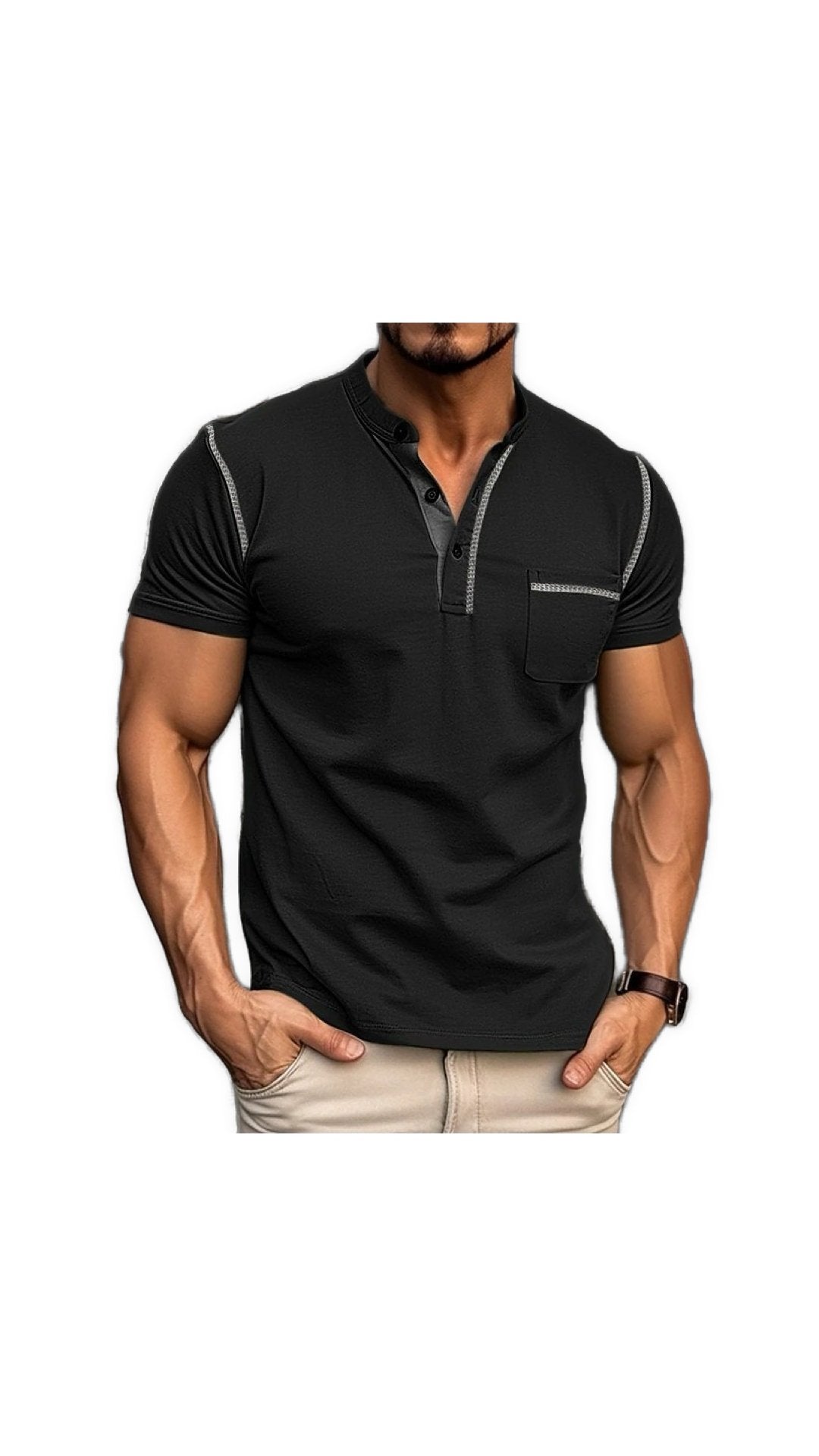 LookNice - T-Shirt for Men - Sarman Fashion - Wholesale Clothing Fashion Brand for Men from Canada