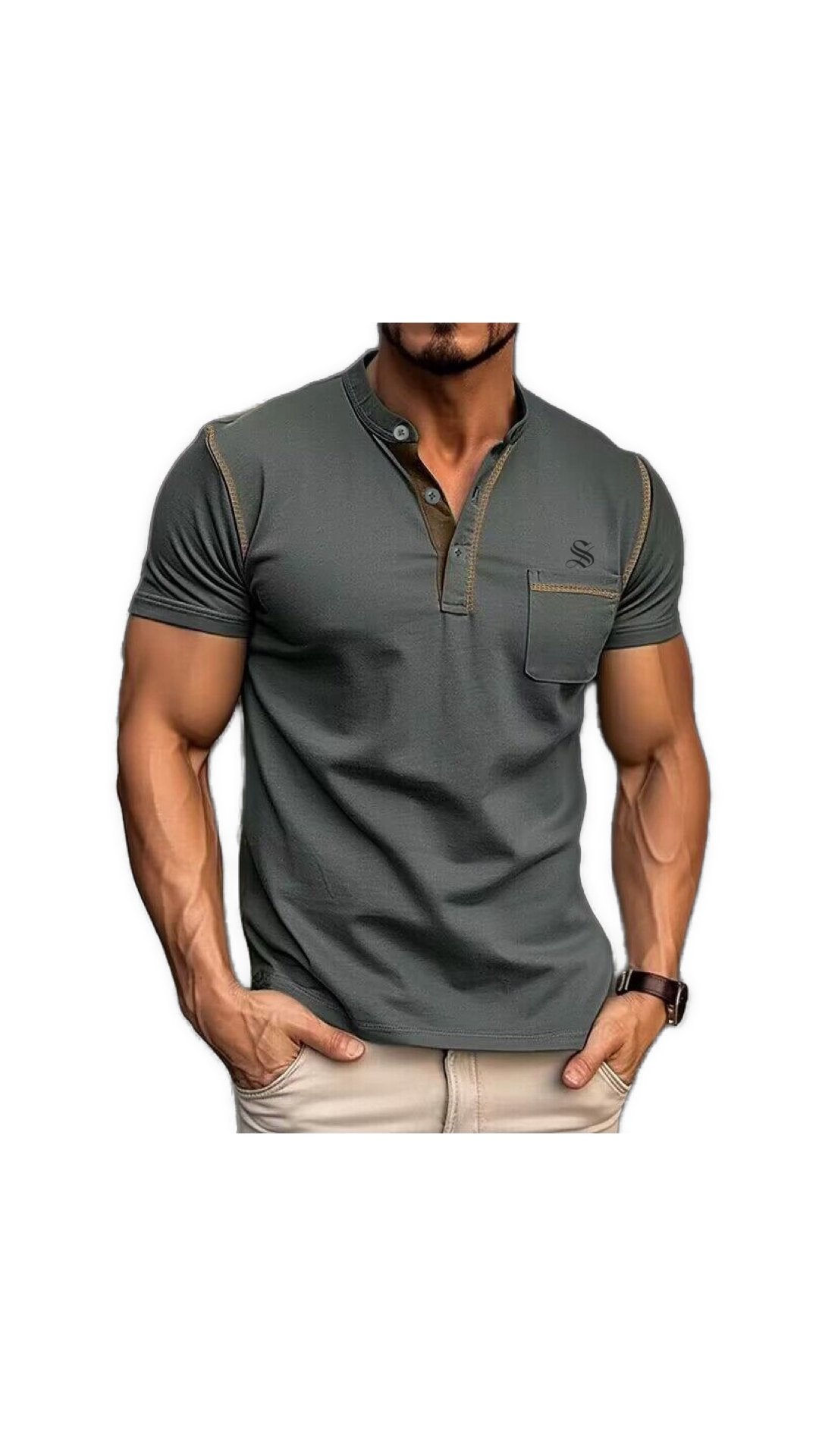 LookNice - T-Shirt for Men - Sarman Fashion - Wholesale Clothing Fashion Brand for Men from Canada