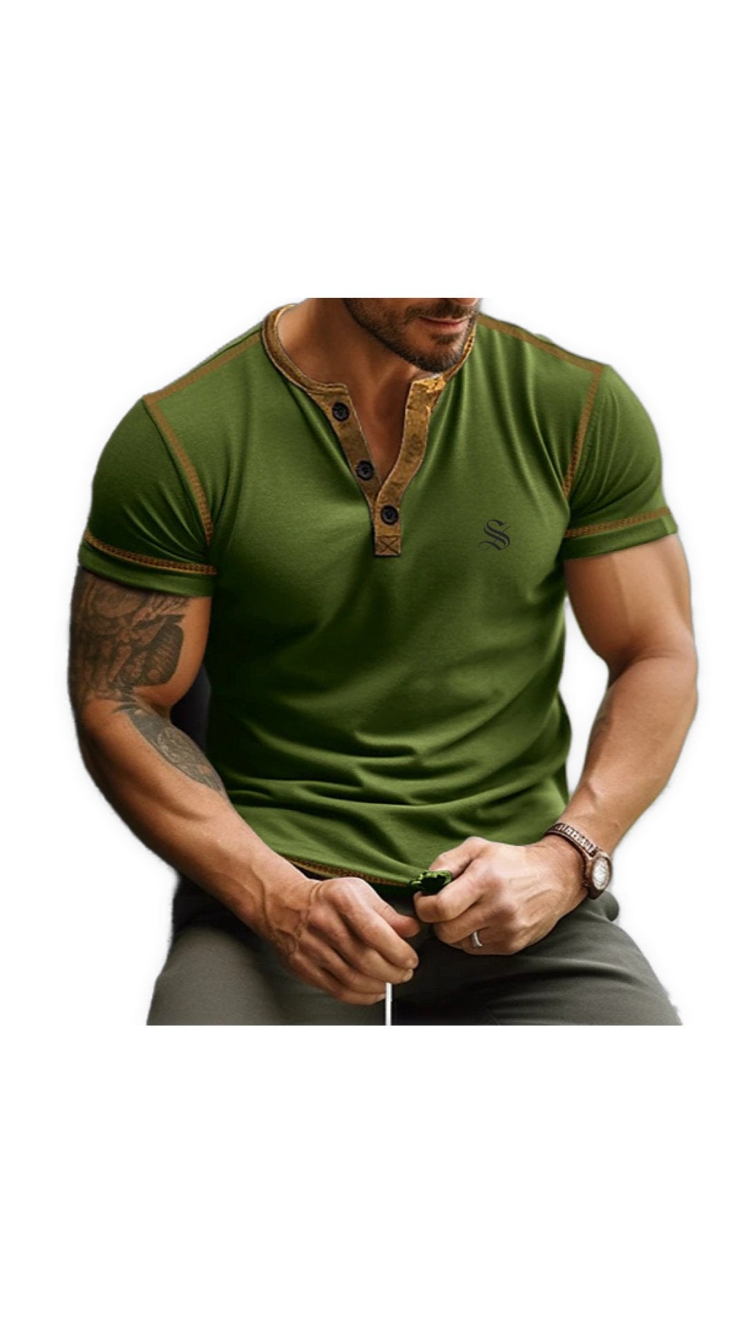Mulatoko - T-Shirt for Men - Sarman Fashion - Wholesale Clothing Fashion Brand for Men from Canada
