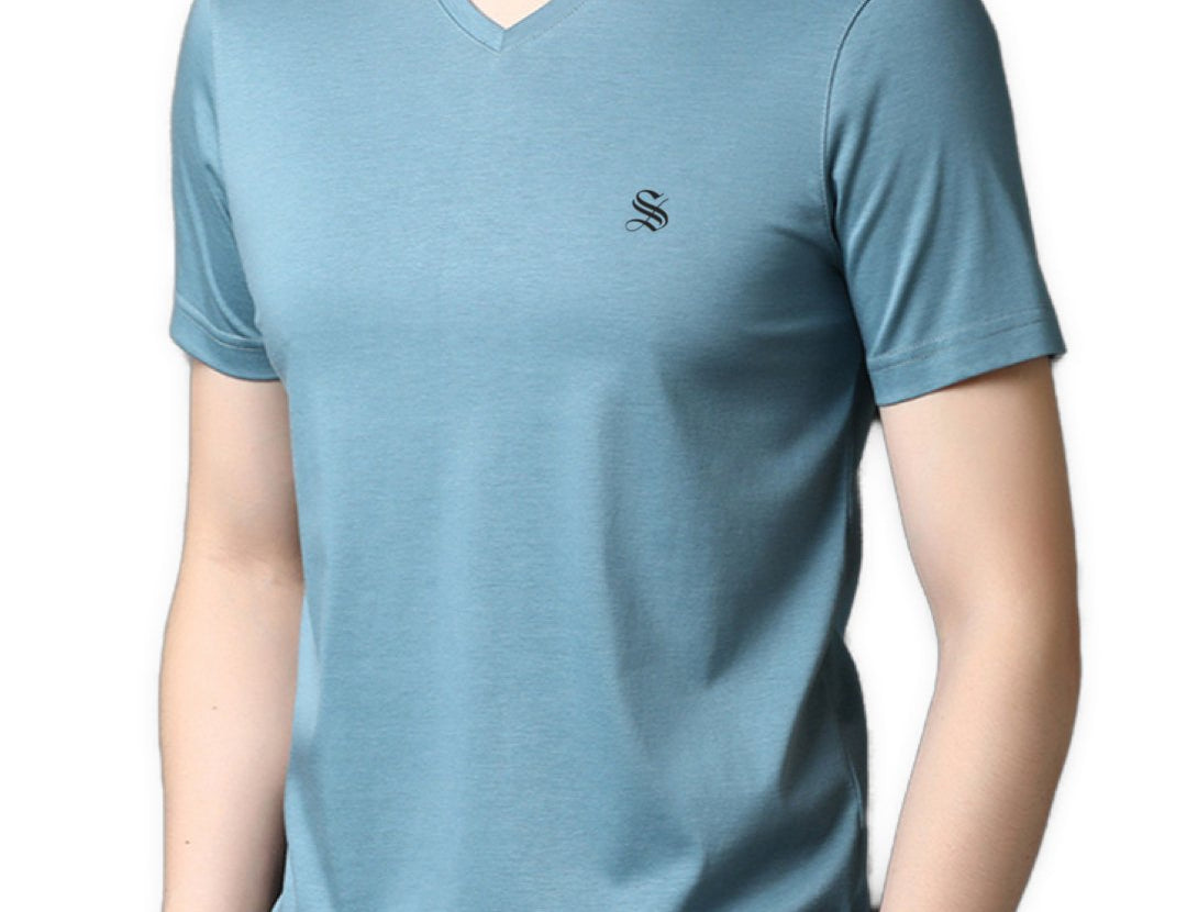 PeaceV - V-Neck T-Shirt for Men - Sarman Fashion - Wholesale Clothing Fashion Brand for Men from Canada