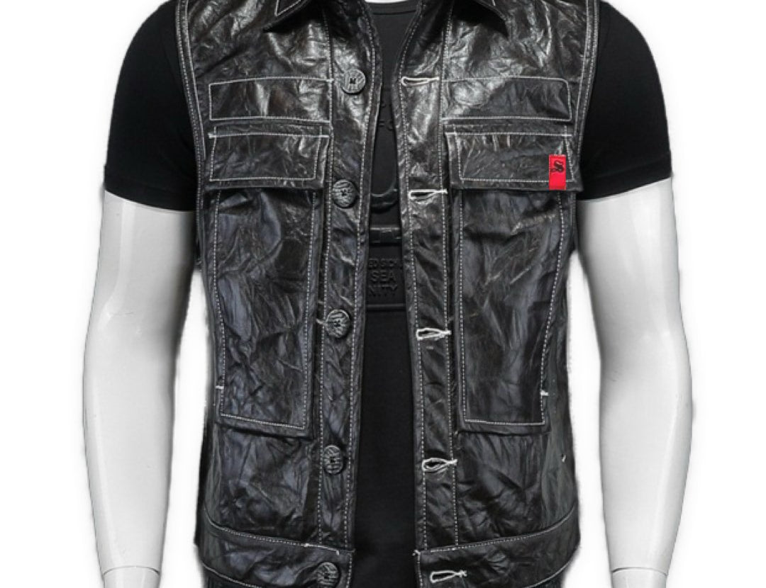 RangerX 2 - Sleeveless Jacket for Men - Sarman Fashion - Wholesale Clothing Fashion Brand for Men from Canada