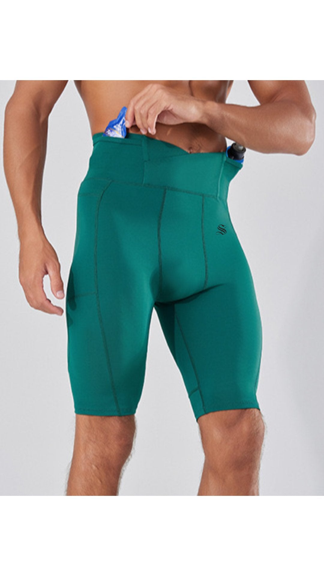 RizzJizz - Leggings Shorts for Men - Sarman Fashion - Wholesale Clothing Fashion Brand for Men from Canada