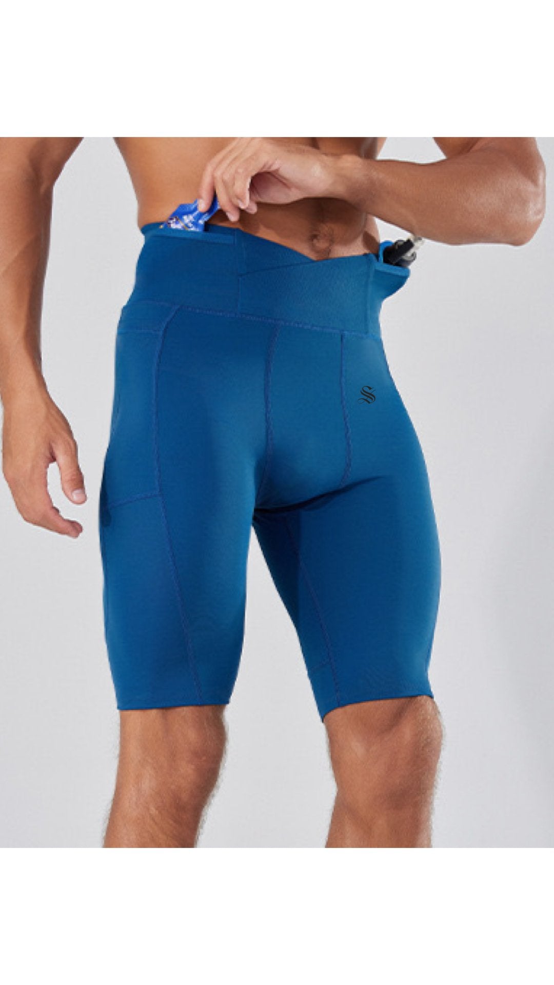 RizzJizz - Leggings Shorts for Men - Sarman Fashion - Wholesale Clothing Fashion Brand for Men from Canada