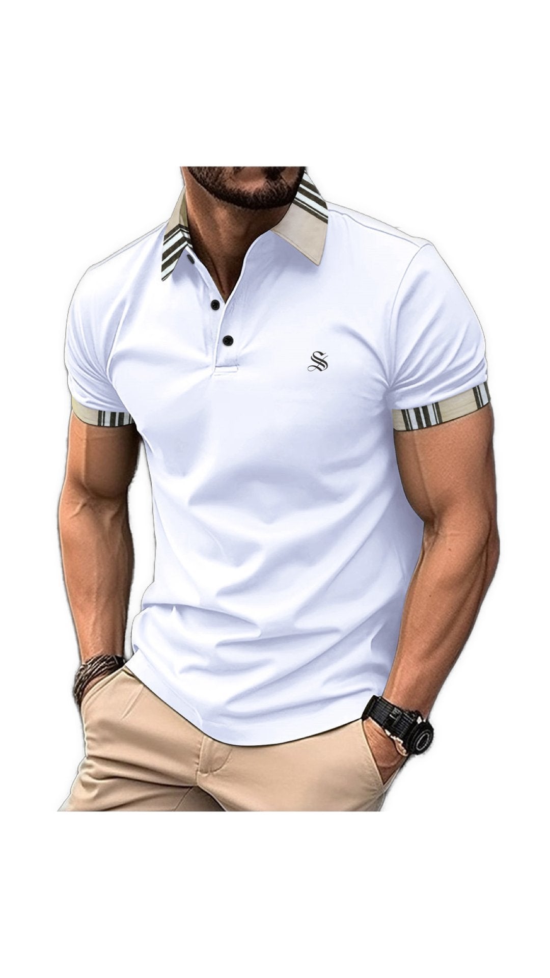 Semina - Polo Shirt for Men - Sarman Fashion - Wholesale Clothing Fashion Brand for Men from Canada