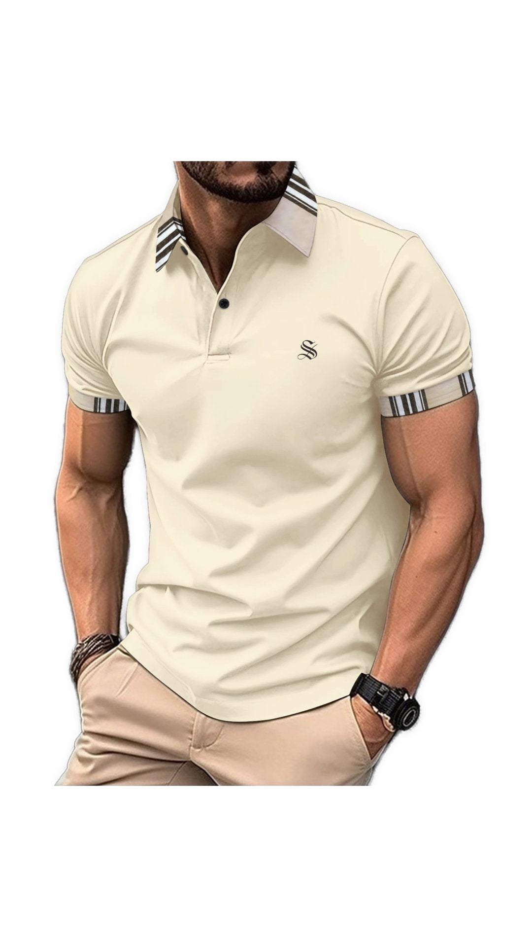 Semina - Polo Shirt for Men - Sarman Fashion - Wholesale Clothing Fashion Brand for Men from Canada