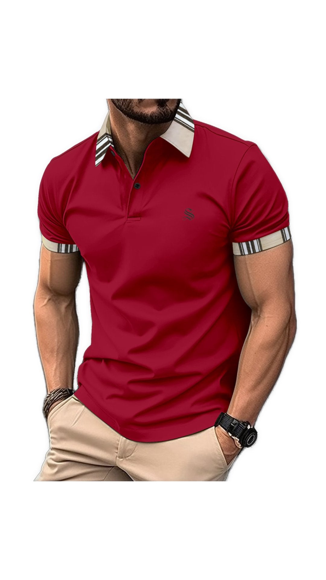 Semina - Polo Shirt for Men - Sarman Fashion - Wholesale Clothing Fashion Brand for Men from Canada
