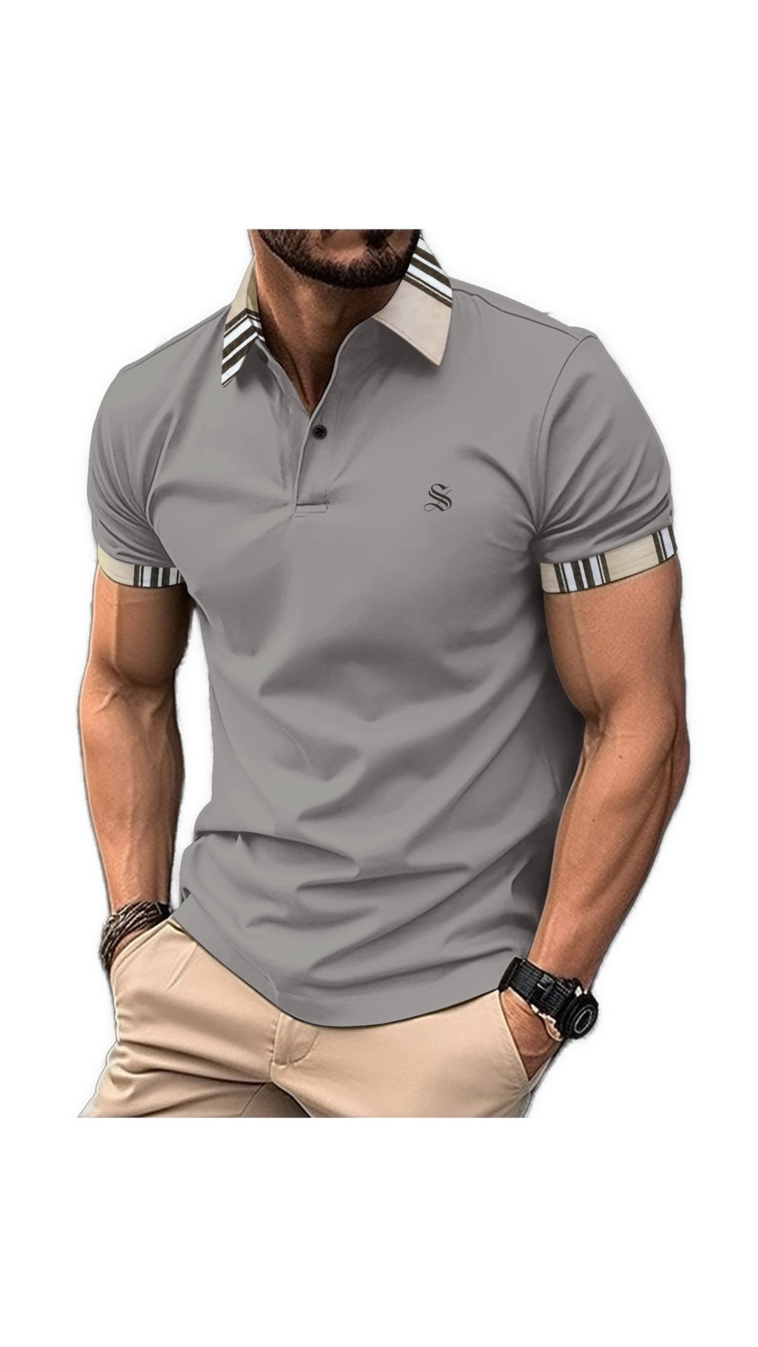 Semina - Polo Shirt for Men - Sarman Fashion - Wholesale Clothing Fashion Brand for Men from Canada