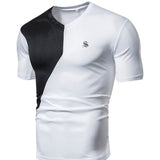 SKS - V-Neck T-Shirt for Men - Sarman Fashion - Wholesale Clothing Fashion Brand for Men from Canada