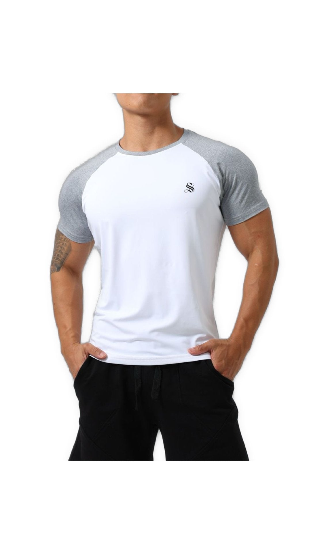 Tennis - T-Shirt for Men - Sarman Fashion - Wholesale Clothing Fashion Brand for Men from Canada