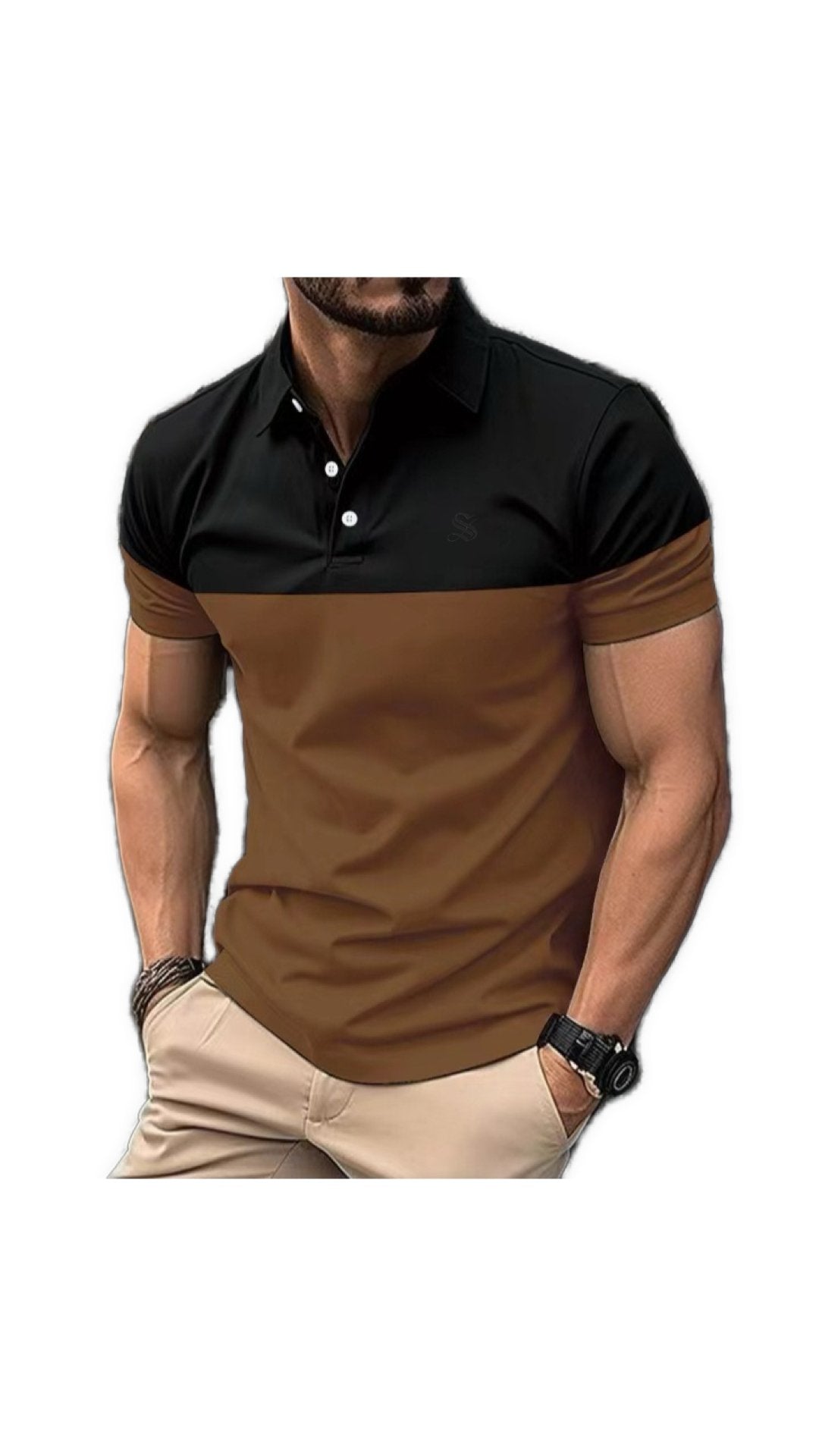 Tortuna - Polo Shirt for Men - Sarman Fashion - Wholesale Clothing Fashion Brand for Men from Canada