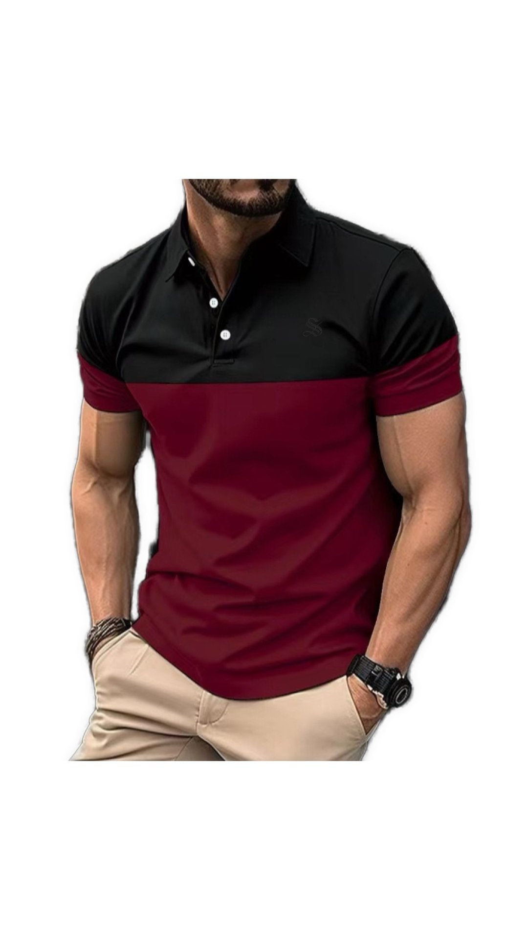 Tortuna - Polo Shirt for Men - Sarman Fashion - Wholesale Clothing Fashion Brand for Men from Canada