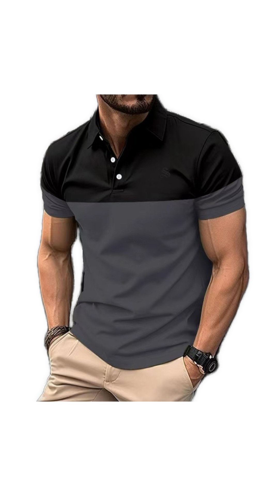 Tortuna - Polo Shirt for Men - Sarman Fashion - Wholesale Clothing Fashion Brand for Men from Canada