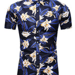 Tulpini - Short Sleeves Shirt for Men - Sarman Fashion - Wholesale Clothing Fashion Brand for Men from Canada