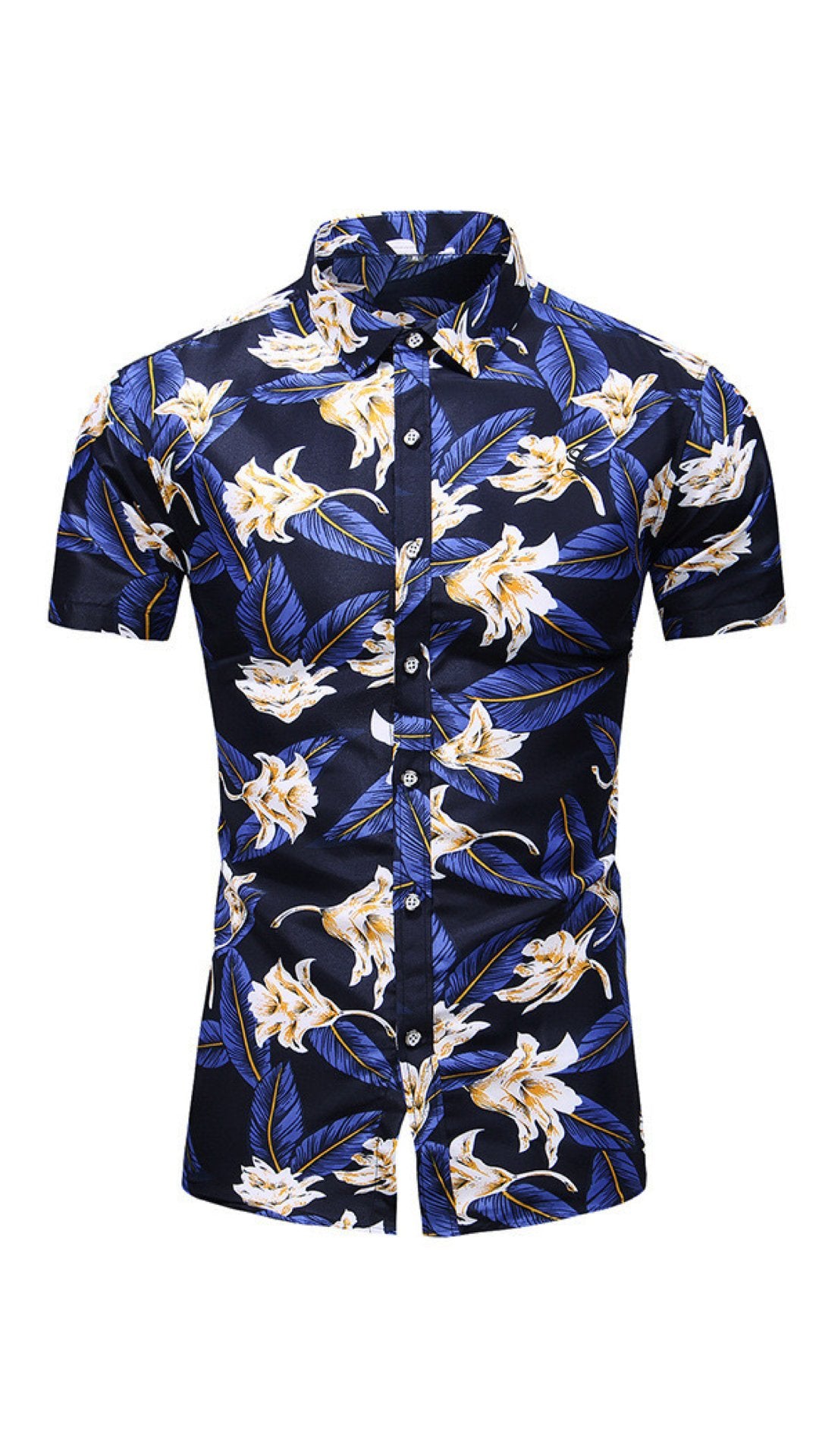 Tulpini - Short Sleeves Shirt for Men - Sarman Fashion - Wholesale Clothing Fashion Brand for Men from Canada