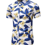 Tulpini - Short Sleeves Shirt for Men - Sarman Fashion - Wholesale Clothing Fashion Brand for Men from Canada