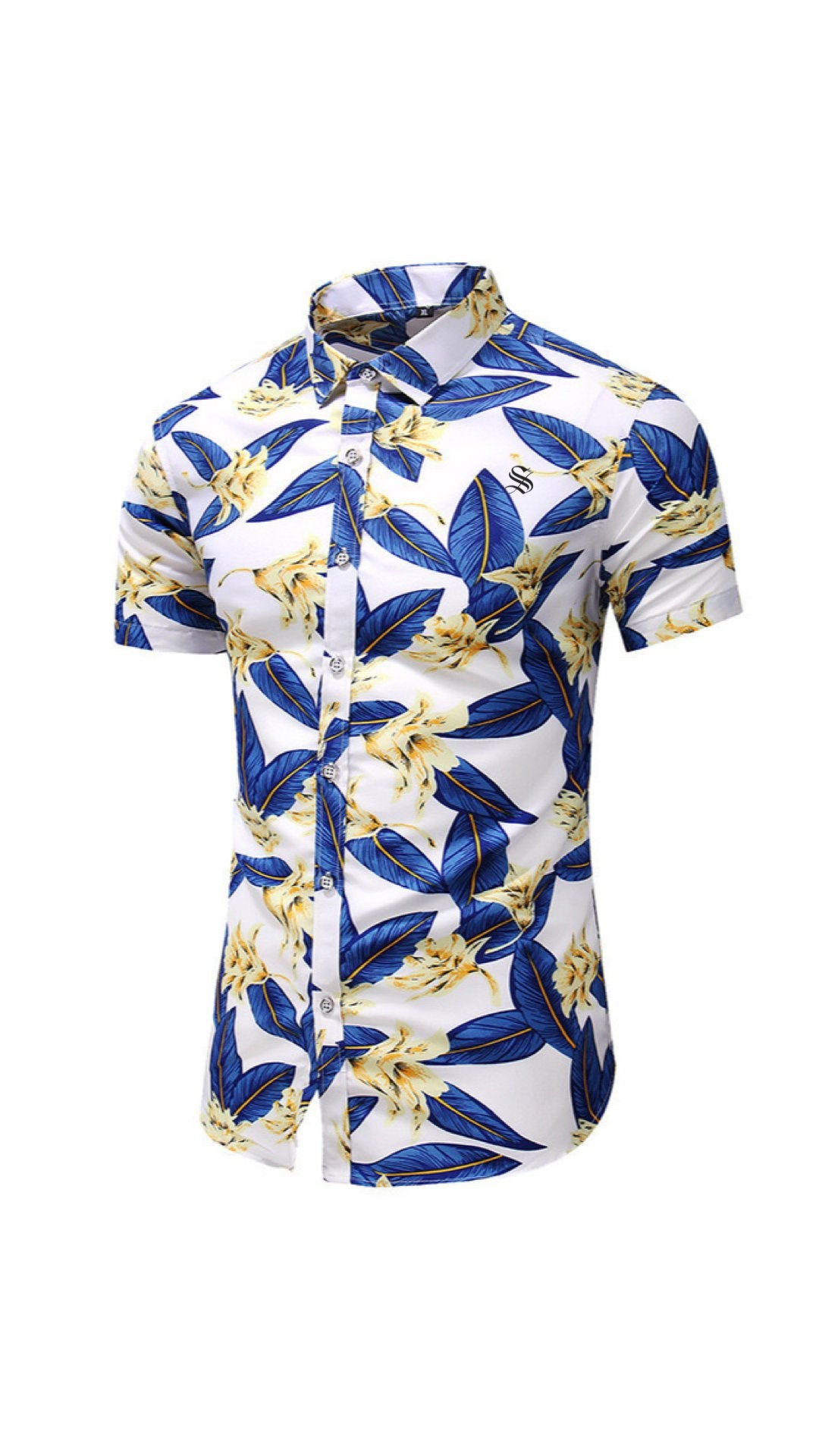 Tulpini - Short Sleeves Shirt for Men - Sarman Fashion - Wholesale Clothing Fashion Brand for Men from Canada