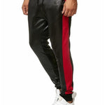 Vkuna 2 - Pu Leather Joggers for Men - Sarman Fashion - Wholesale Clothing Fashion Brand for Men from Canada