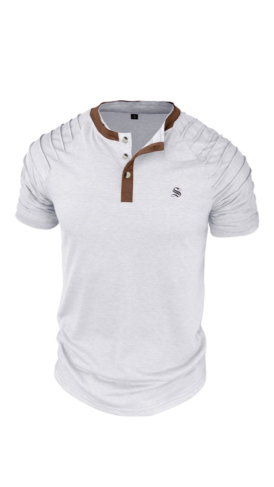 Waves - T-Shirt for Men - Sarman Fashion - Wholesale Clothing Fashion Brand for Men from Canada