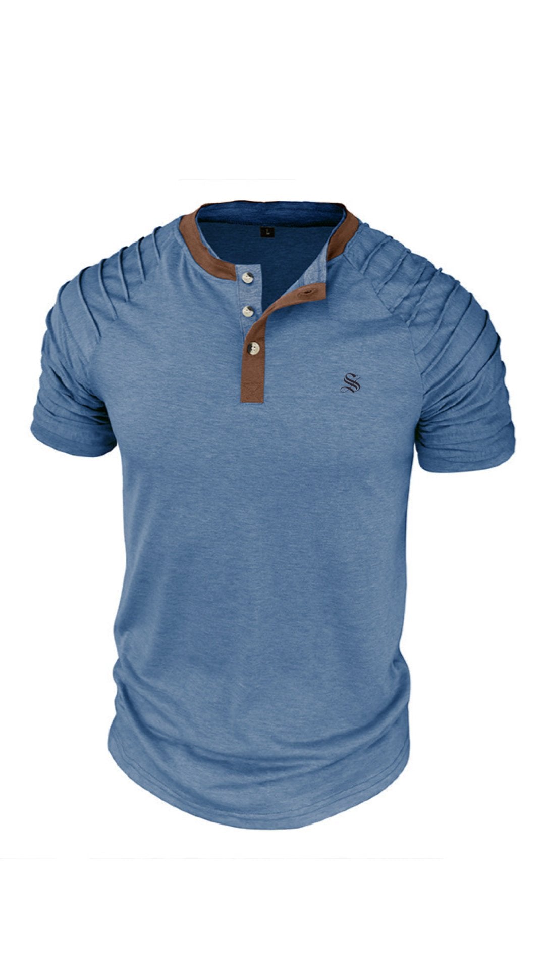 Waves - T-Shirt for Men - Sarman Fashion - Wholesale Clothing Fashion Brand for Men from Canada