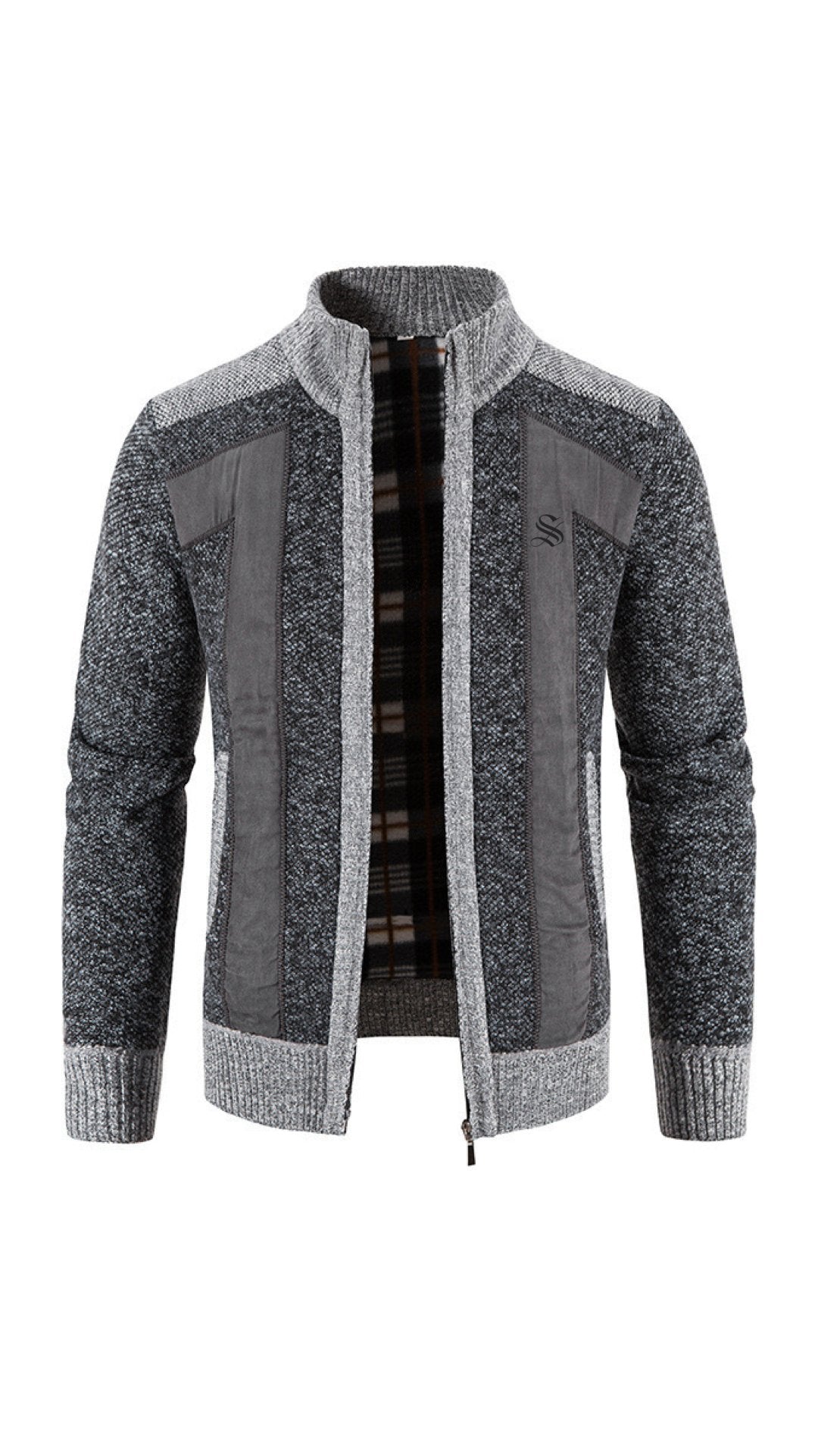 Xuna - Long Sleeve Jacket for Men - Sarman Fashion - Wholesale Clothing Fashion Brand for Men from Canada