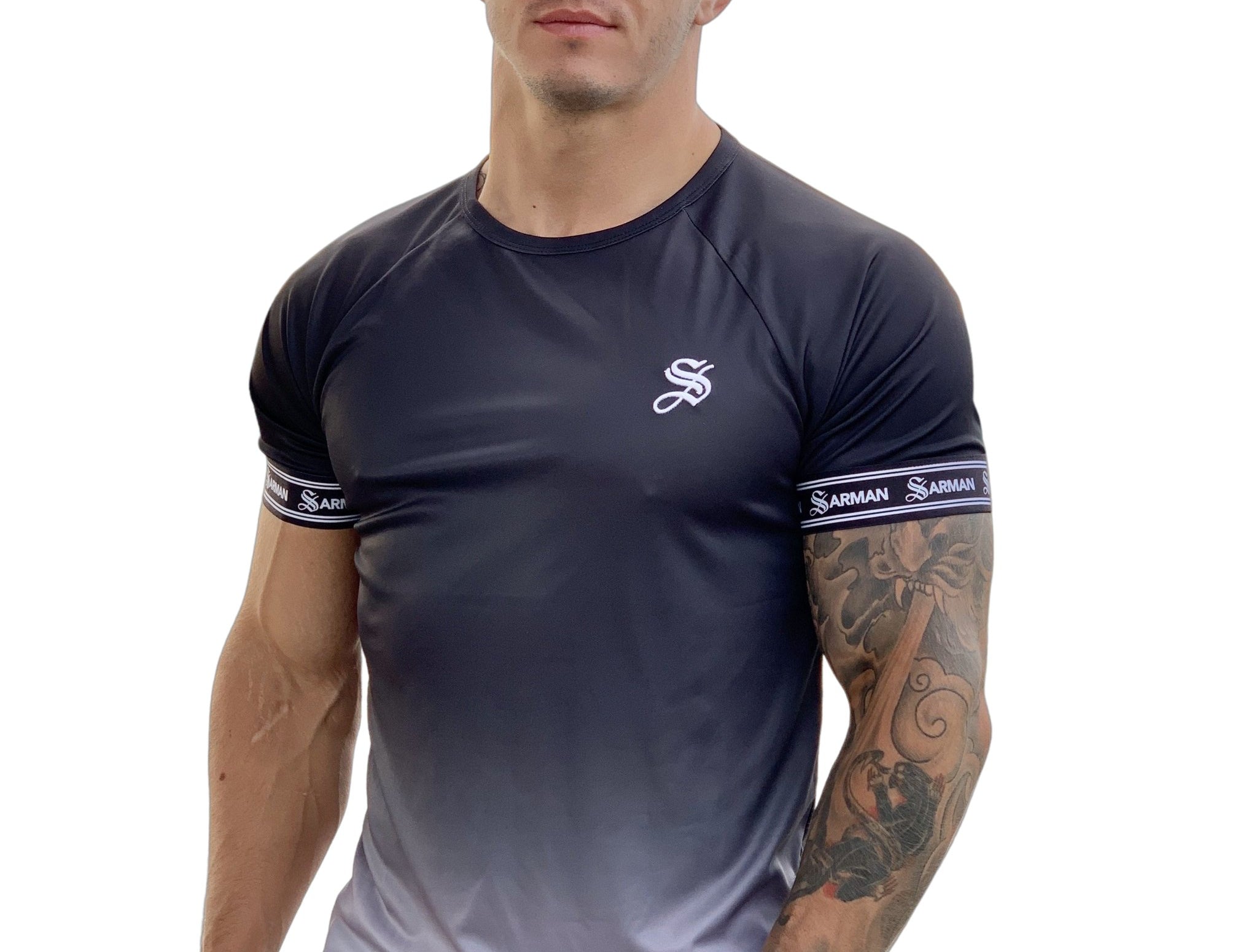 Zoho - Black T-shirt for Men - Sarman Fashion - Wholesale Clothing Fashion Brand for Men from Canada