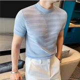 SAN - High Neck T-shirt for Men