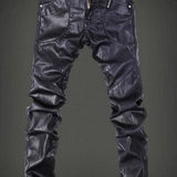 Luodria 2 - Pu Leather Joggers for Men