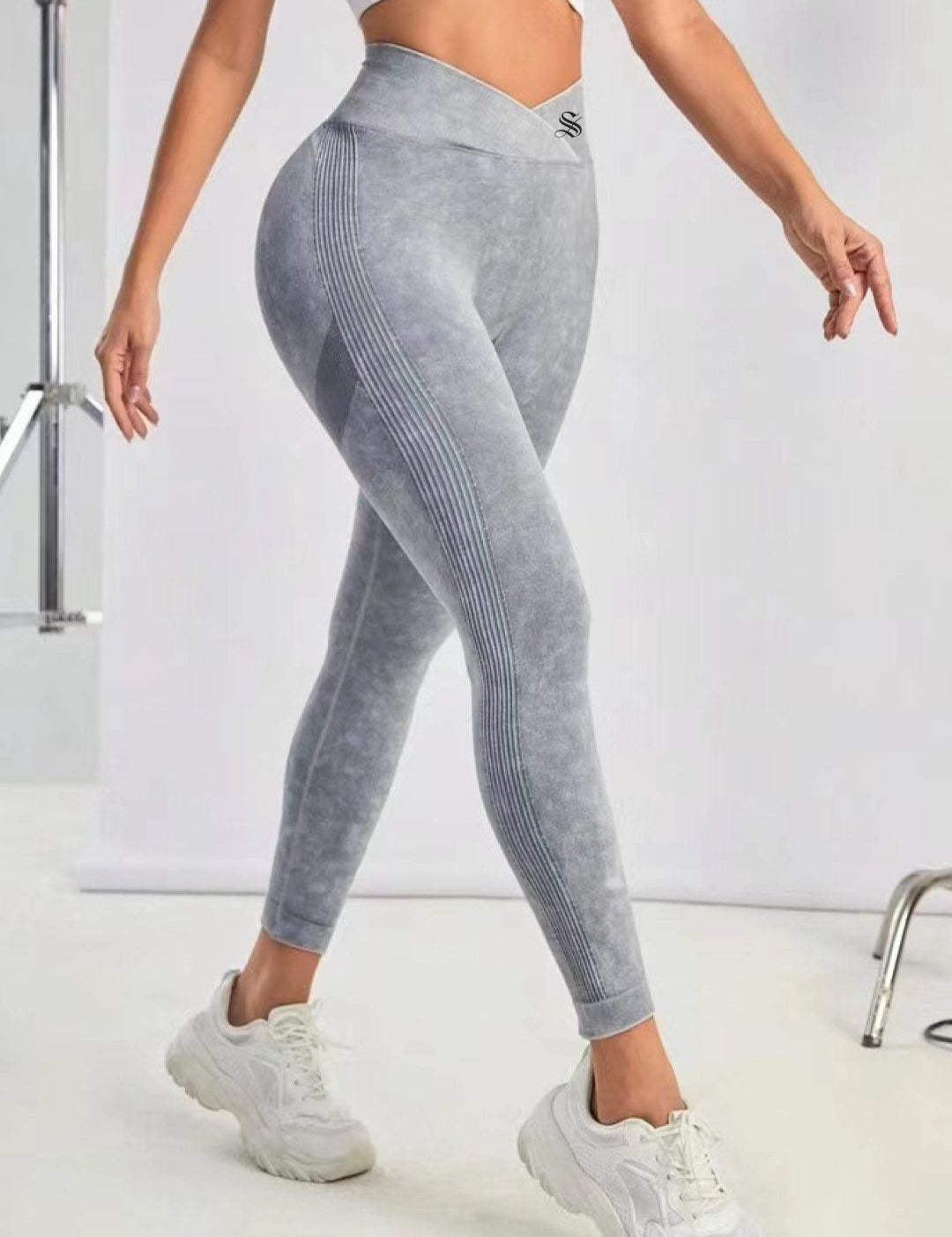 2396B- Leggings for Women - Sarman Fashion - Wholesale Clothing Fashion Brand for Men from Canada