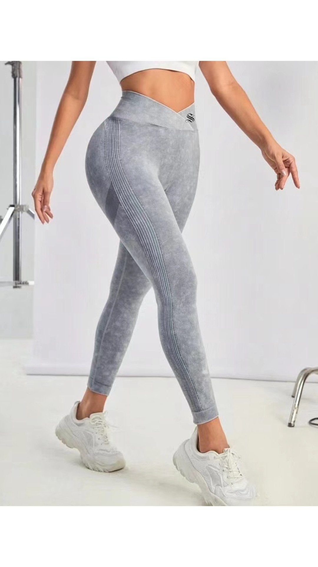 2396B- Leggings for Women - Sarman Fashion - Wholesale Clothing Fashion Brand for Men from Canada