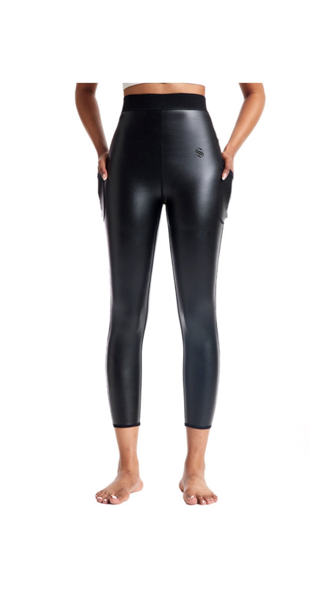 2401B - Leggings for Women - Sarman Fashion - Wholesale Clothing Fashion Brand for Men from Canada