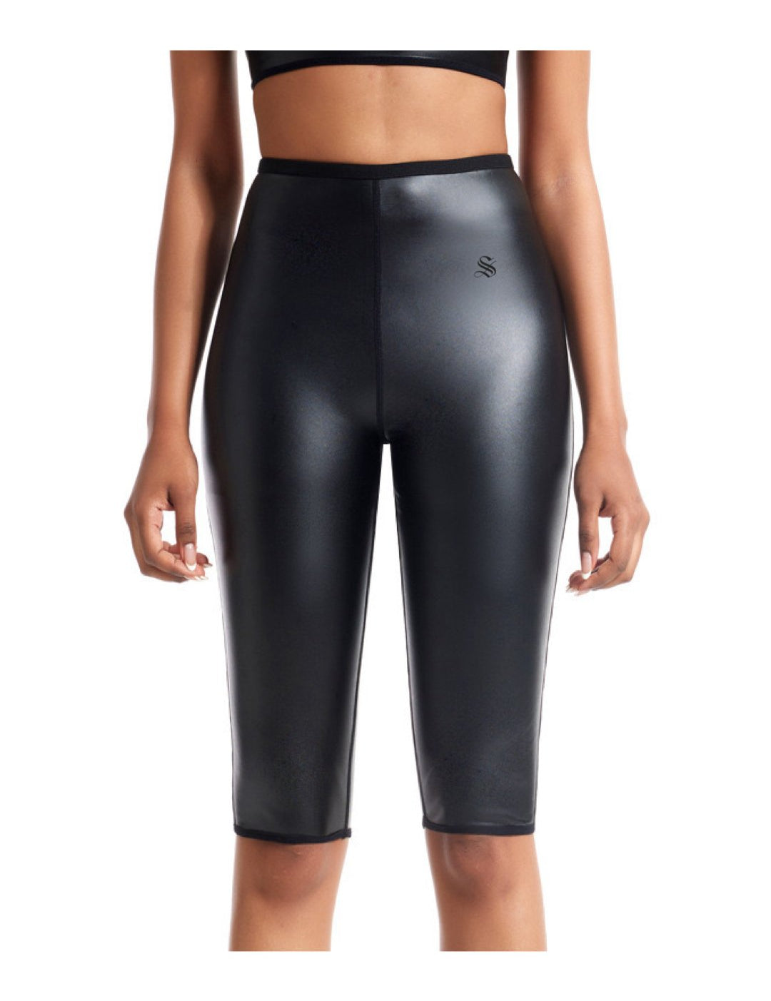 2413B - Leggings Shorts for Women - Sarman Fashion - Wholesale Clothing Fashion Brand for Men from Canada