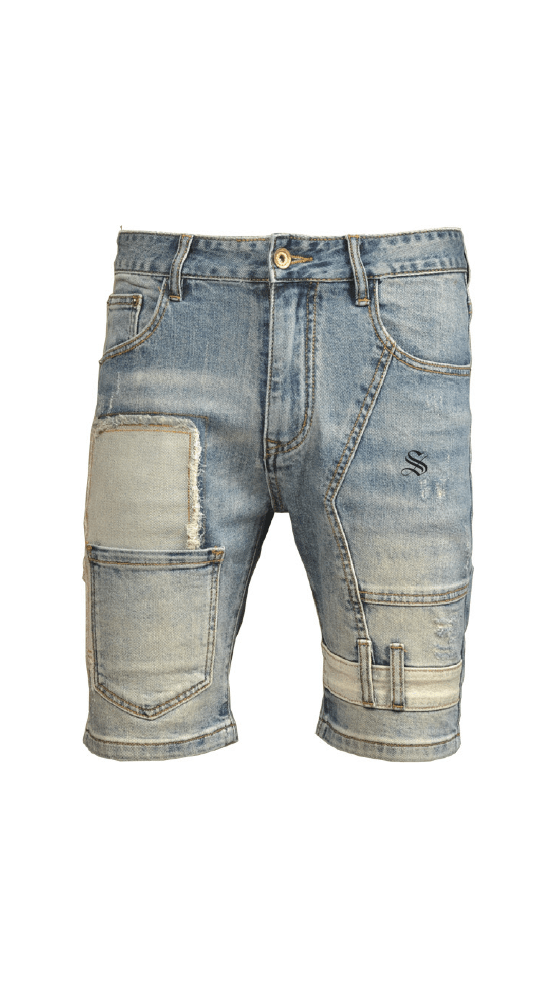 2CZizkad - Jeans Shorts for Men - Sarman Fashion - Wholesale Clothing Fashion Brand for Men from Canada