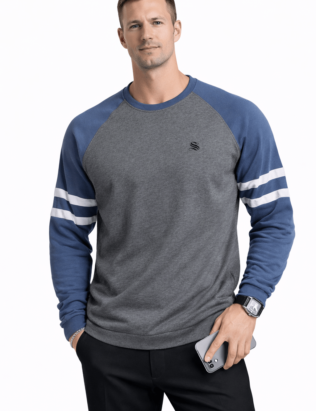 2Trikes - Long Sleeve Shirt for Men - Sarman Fashion - Wholesale Clothing Fashion Brand for Men from Canada